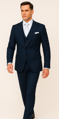 Rossi Man Sam Collection RM2302 – Elegant Men's Suit for Formal