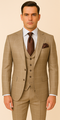 Rossi Man Tom RM1852 – Stylish Men's Tailored Suit for Formal Wear