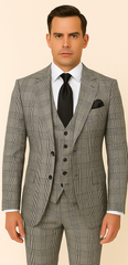 Rossi Man Tom RM1855 – Elegant Men's Tailored Suit for Formal Occasions
