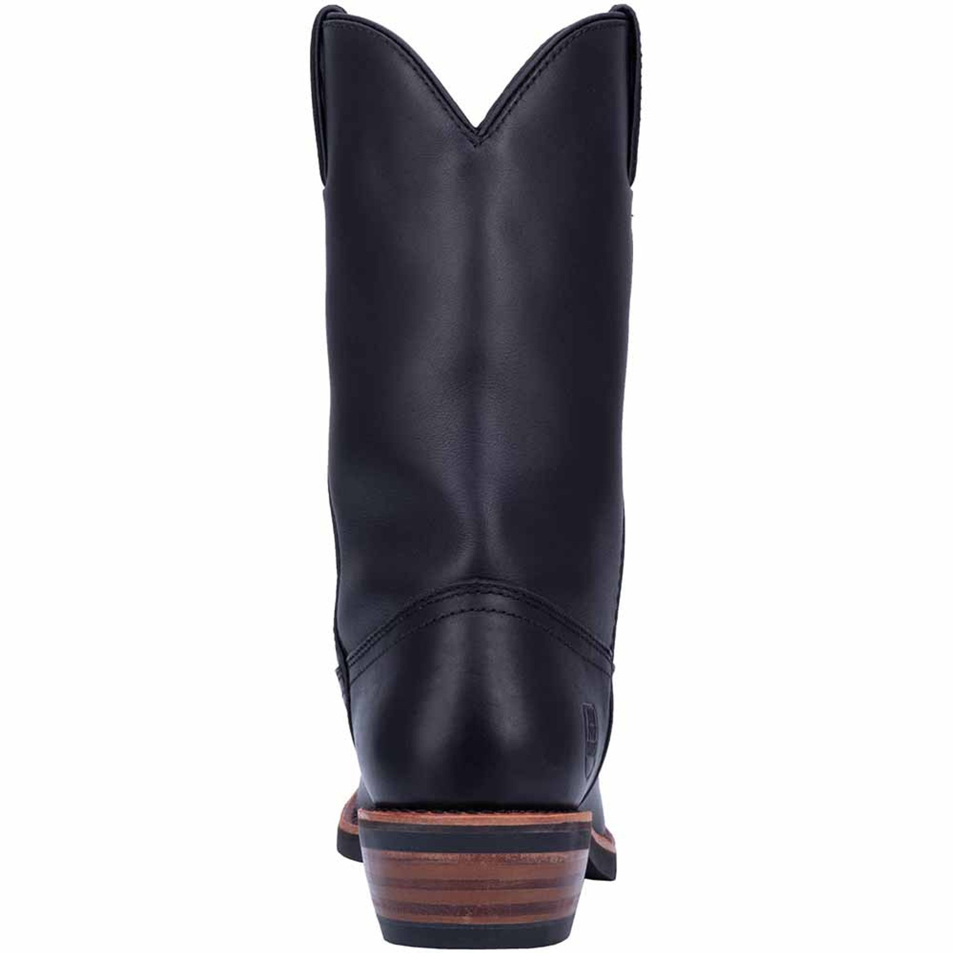 Dan Post Mens Albuquerque 12 Round Toe Black Leather Cowboy Boot 3 DP69680_7_D  - from alligatorwarehouse.com