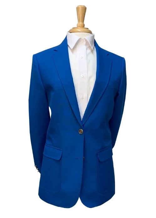 Neil Allyn Career Basics Women's Royal Blue Blazer Jacket