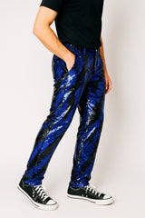Mens Sequin Pants - Royal Dress Party Pants