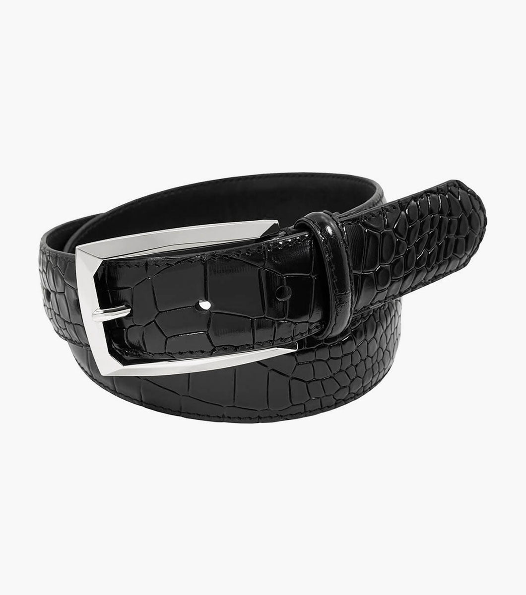 OZZIE XL Croc Emboss Belt