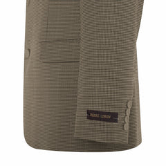 Mens 2 Button Slim Fit Light Brown Blazer