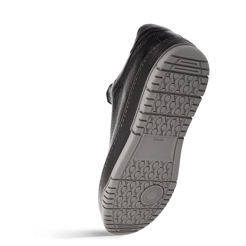 Grazia Deerskin Street Sneakers Black By Mezlan Made In Spain Brand