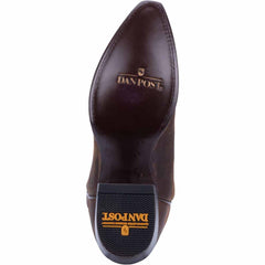 Dan Post Mens Renegade Bay Apache 13 Snip Toe Leather Cowboy Boot