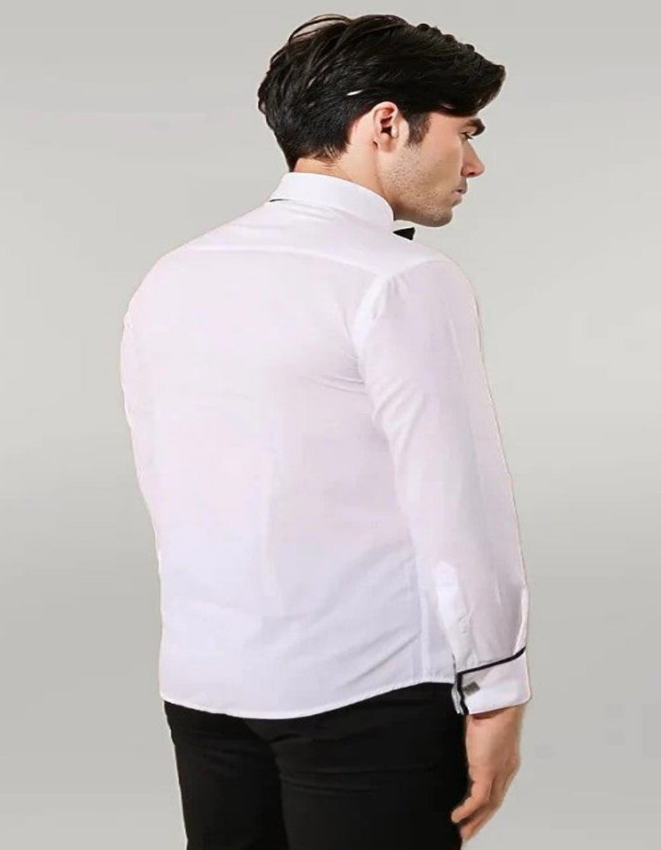 White Tuxedo Shirt 3   - from alligatorwarehouse.com