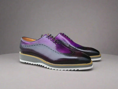 Two Tone Oxford With Lightweight Sole 5 KS515-33TBLACKGRAY75  - from alligatorwarehouse.com