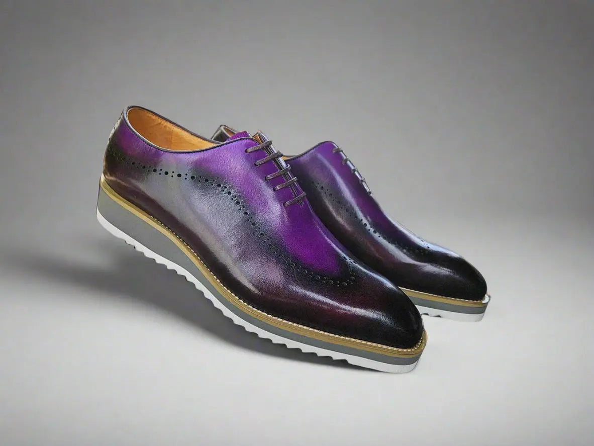 Two Tone Oxford With Lightweight Sole Two Tone Oxford With Lightweight Sole
