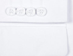 White Wedding Suit For Men - Perfect For Groom - Mens Basic Two Button Classic Fit Suit In White
