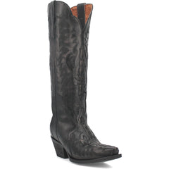 Dan Post Women’s Hallie Black 15 Snip Toe Medium Cowboy Boot