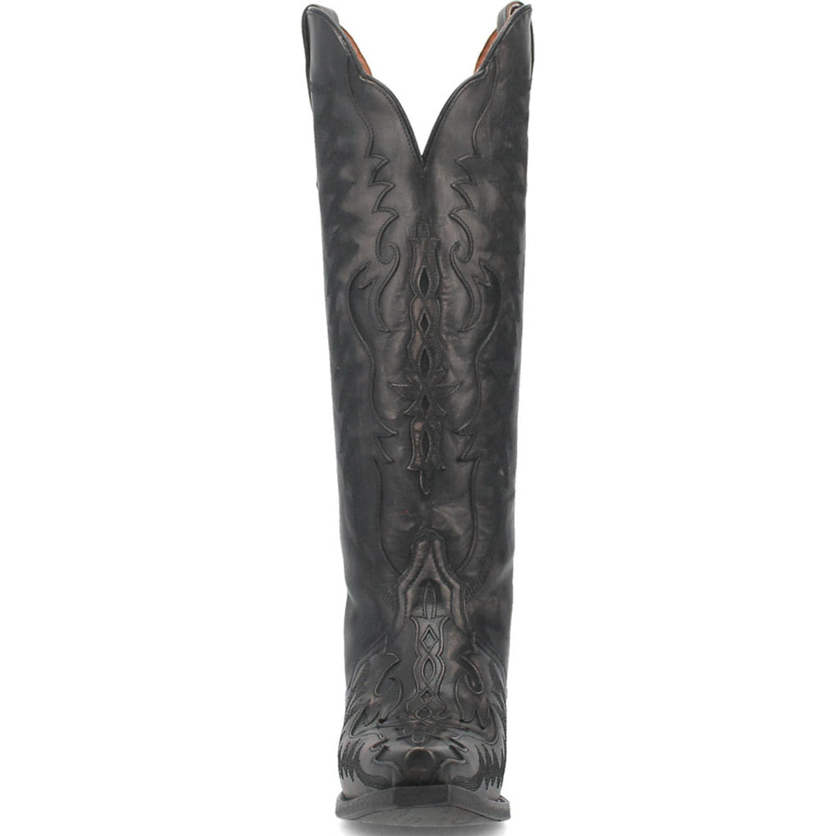 Dan Post Women’s Hallie Black 15 Snip Toe Medium Cowboy Boot