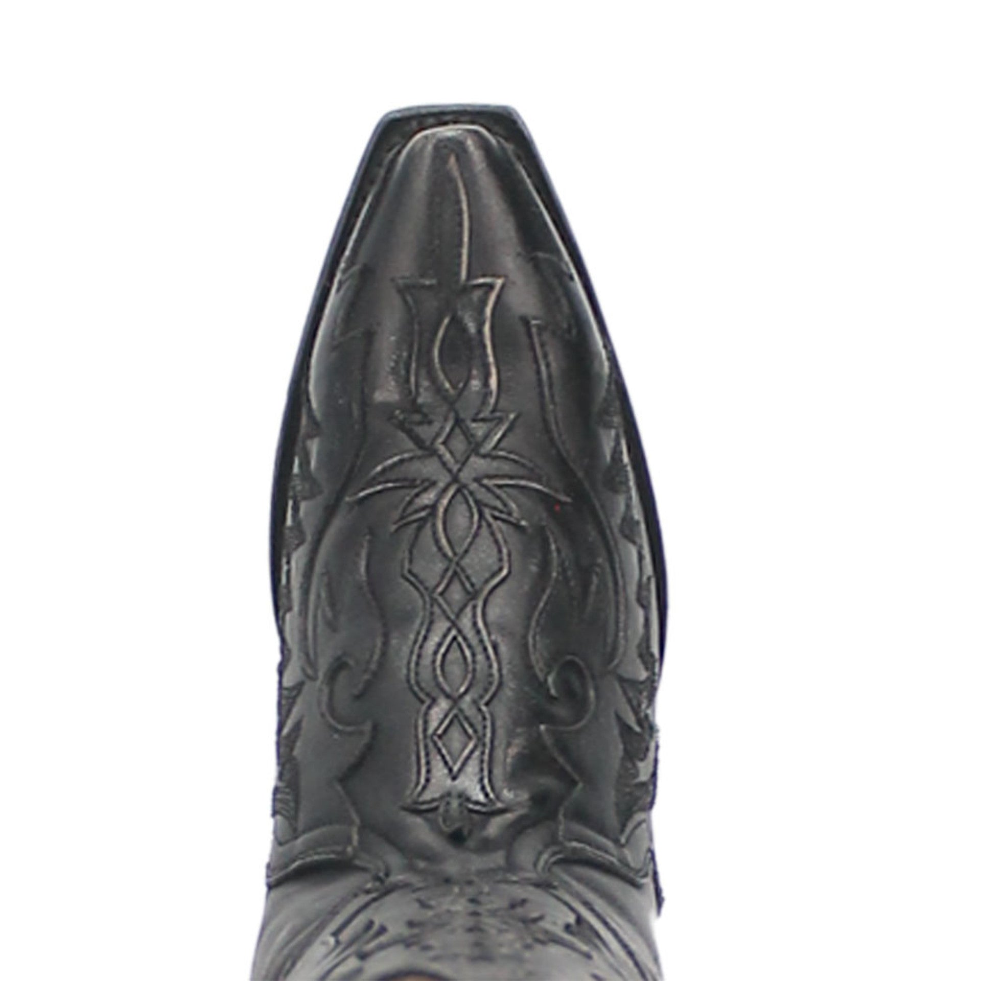 Dan Post Women’s Hallie Black 15 Snip Toe Medium Cowboy Boot 6 DP4027_6_M  - from alligatorwarehouse.com