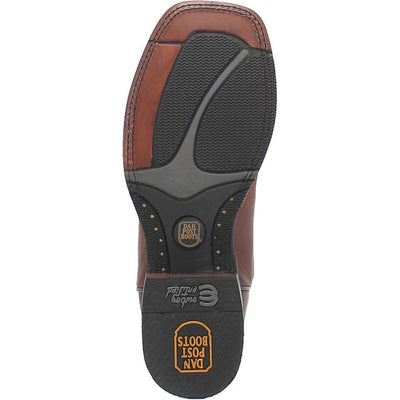 Dan Post Cowboy Certified Winslow Brown Square Toe Leather Boot 6 DP4556_8_D  - from alligatorwarehouse.com