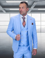 Sky Blue Statement Suit