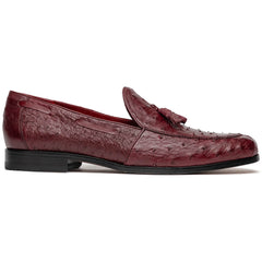 Aubiere Wine Ostrich Loafer