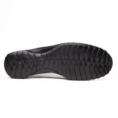 Marco Di Milano Bari White Lizard Patchwork Sneakers