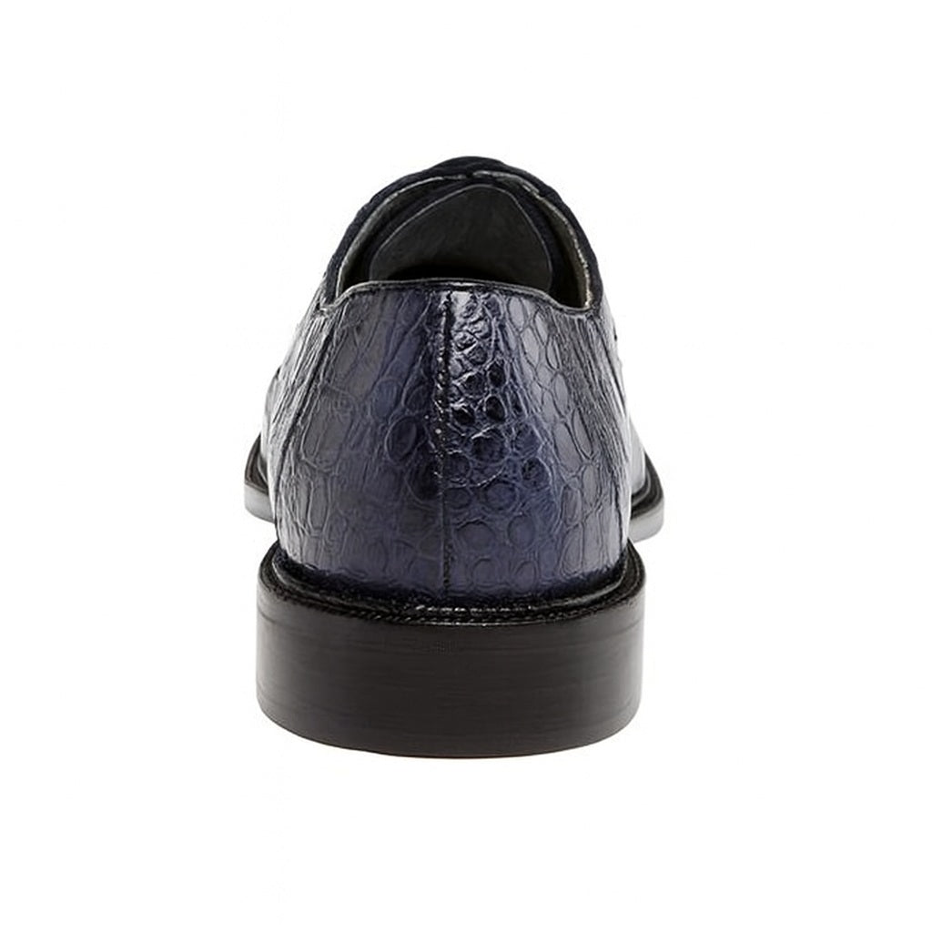 Belvedere Chapo Navy All-Over Genuine Hornback Crocodile Shoes 2 MEN 1465 NAVY-M-09  - from alligatorwarehouse.com
