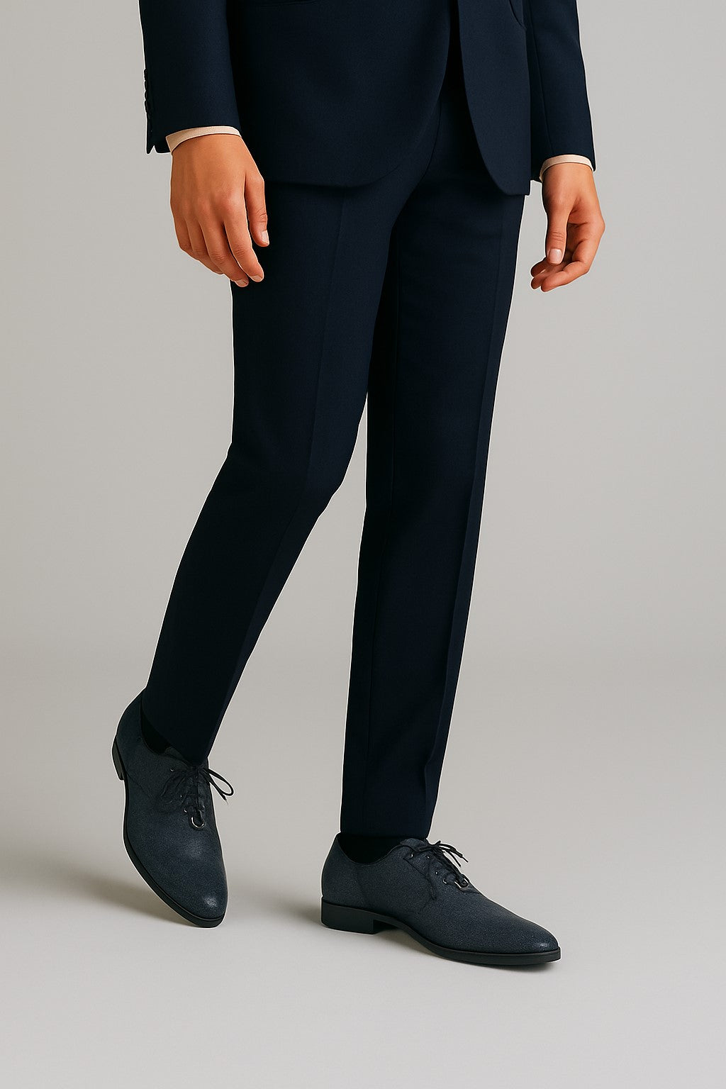 Marco Di Milano Pannuci Black Stingray Dress Oxfords