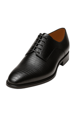 Mens Mezlan Pegaso Lizard Dress Shoe in Black