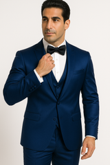 elite-Blue -satin-suit-wedding-prom