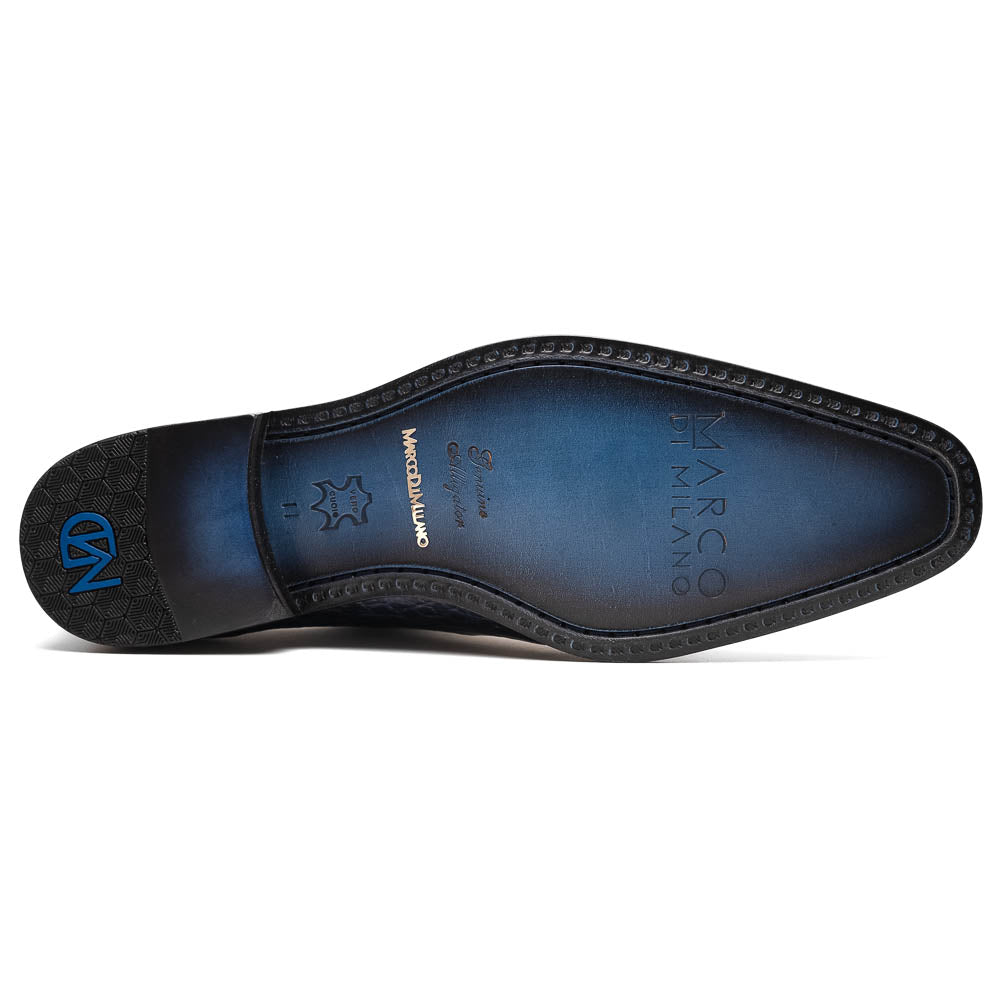 Marco Di Milano Bono Navy Alligator Wholecut Oxfords 5 BONO_ALLIGATOR_NAVY_8  - from alligatorwarehouse.com