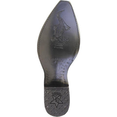 Botas de Cocodrilo Caiman Panza Punta Recortada LAB-948205