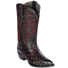 Botas de Avestruz Original Horma Puntal - B - Los Altos Boots