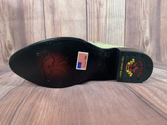 Botas de Avestruz Original Punta Oval LAB-650304