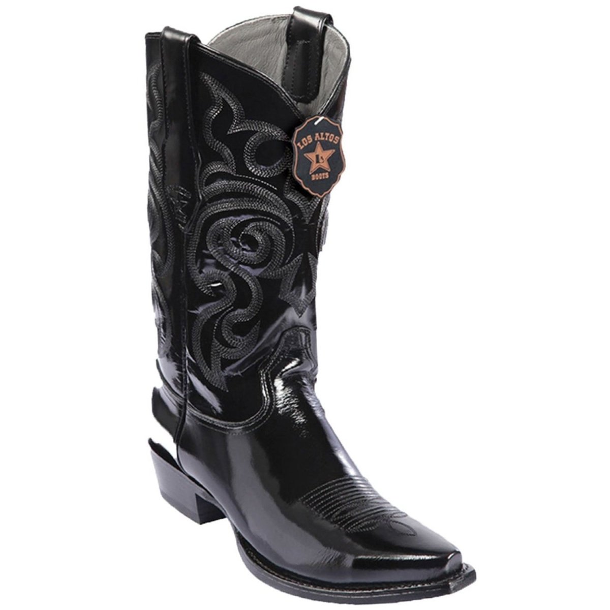 Botas de Cuero con Punta Recortada Camaleon – Alligator Warehouse
