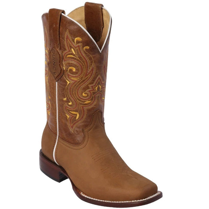 Botas de Cuero Grasso Original Horma Rodeo Cuadrada