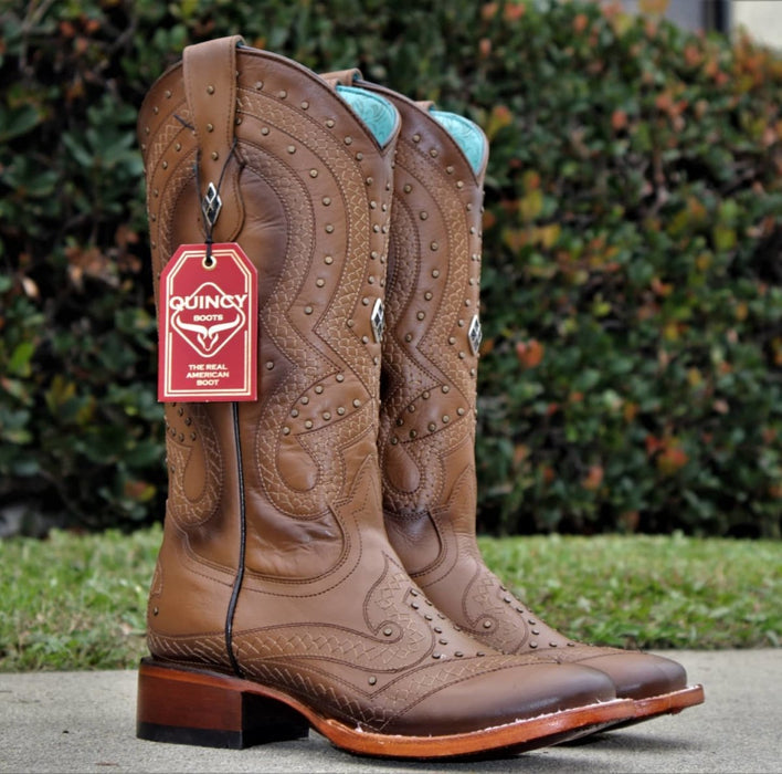 Botas de Cuero Volcano para Mujer en Horma Rodeo