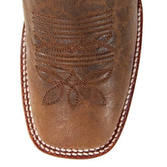 Botas Vaqueras de Cuero en Punta Amplia para Dama LAB-3225235