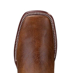 Botin Charro de Cuero Volcano Punta Cuadrada LAB-82B5235