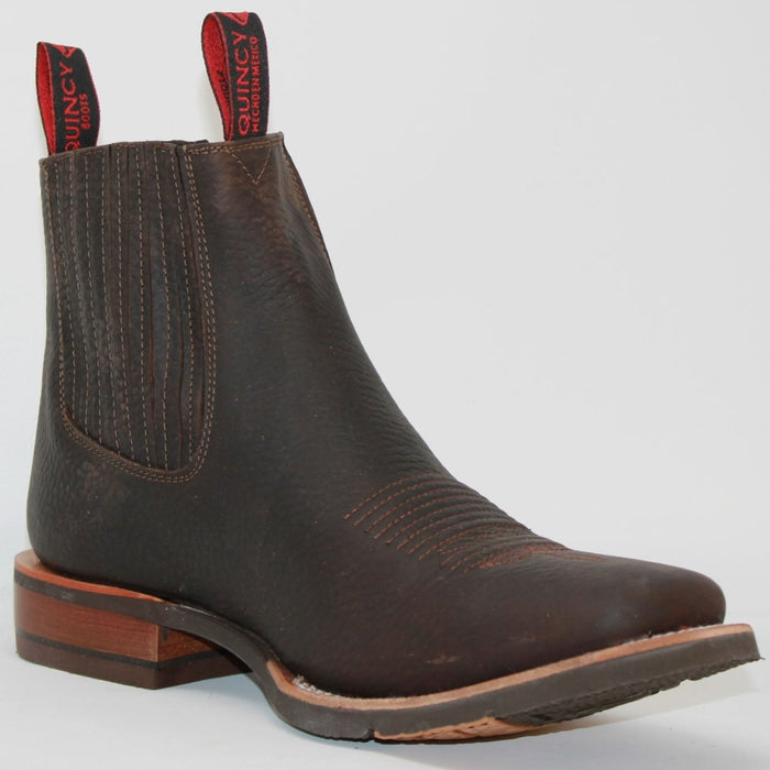 Botines Charros Quincy con Punta Cuadrada y Suela de Hule 7   - from alligatorwarehouse.com