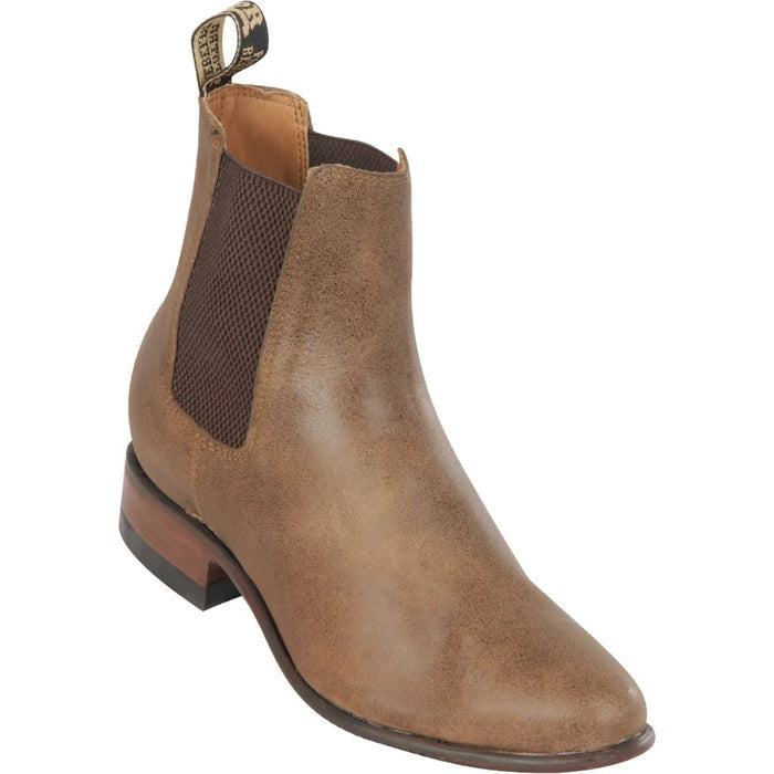 Botin Chelsea Quincy con Punta Redonda y Suela de Hule Color Late 1   - from alligatorwarehouse.com