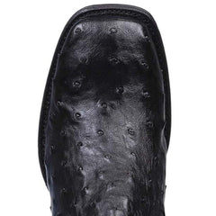 Botin Vaquero de Avestruz Original Horma Cuadrada LAB-82BV0305