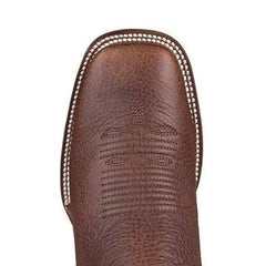 Botines Charros de Cuero Rage Punta Cuadrada Color Nuez LAB-82BM9940