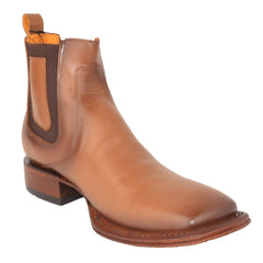 Botines Charros Quincy con Punta Cuadrada