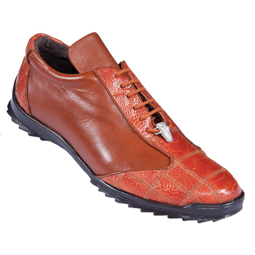 Sneaker de Piel de Avestruz Pata 1   - from alligatorwarehouse.com