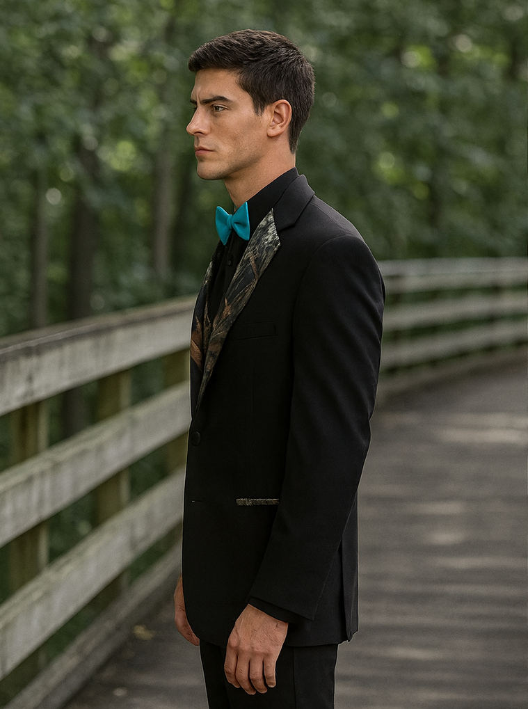 Camouflage Tuxedo - Single Breasted Camo Wedding Suit Camouflage Tuxedo - Single Breasted Camo Wedding Suit