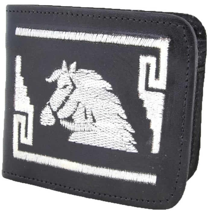 Cartera Cuero Bordada 1   - from alligatorwarehouse.com