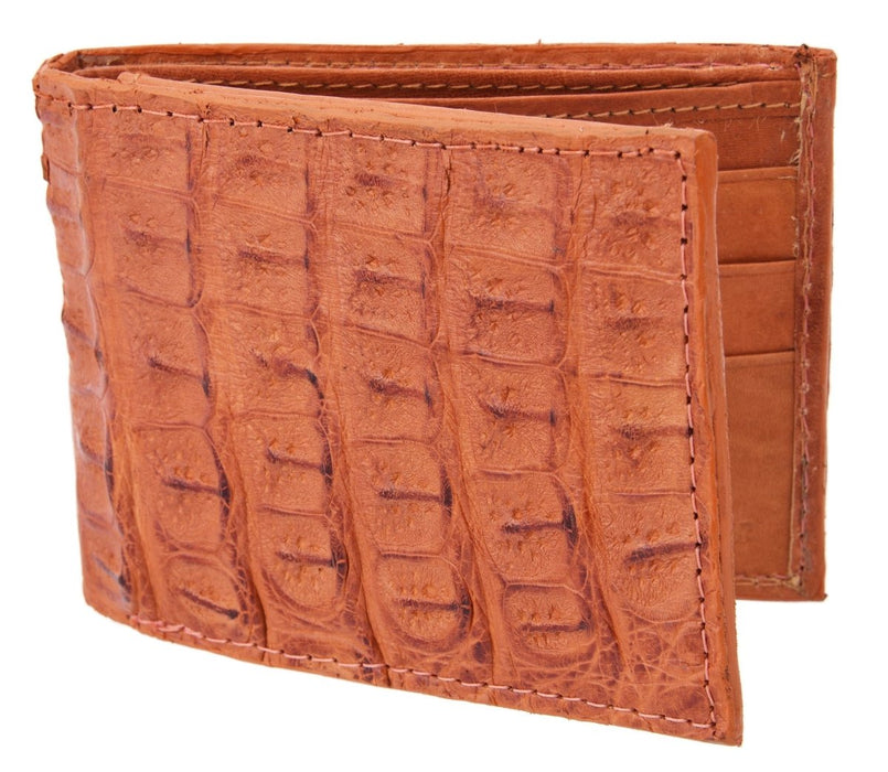 Cartera de Cocodrilo Original Color Cognac