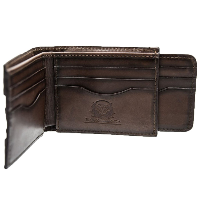 Cartera de Cocodrilo Original Tejida Color Cafe