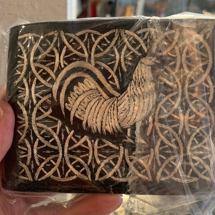 Cartera de Hilo de Plata Original Mil Aros con Gallo Cartera de Hilo de Plata Original Mil Aros con Gallo