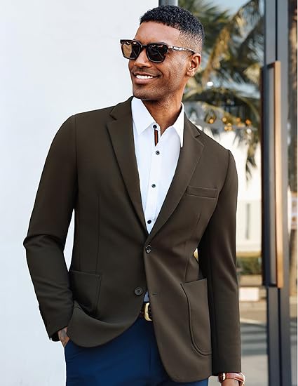 Cheap Blazers For Men - Inexpensive Blazer - Mens Discount Fabric Blazer in 20 Colors On Sale 5   - from alligatorwarehouse.com