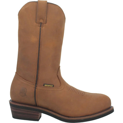Dan Post Men's Alburquerque Work Boots Waterproof - Brown 4 DP69681_7_D  - from alligatorwarehouse.com