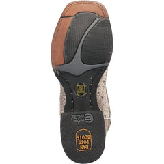 Dan Post Men's Winston Genuine Lizard Round Toe Boots - Black