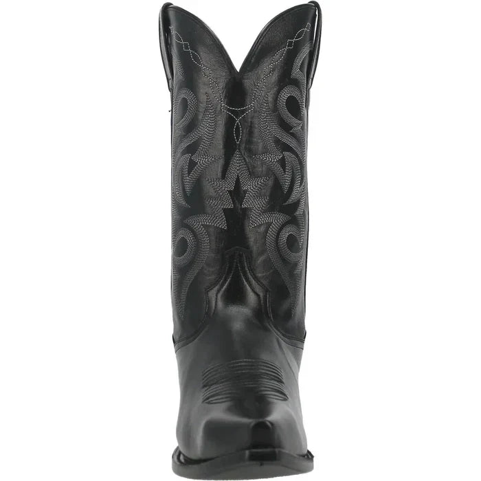 Dan Post Men's Milwaukee Leather Snip Toe Boots - Black 5 DP2110R_7_D  - from alligatorwarehouse.com