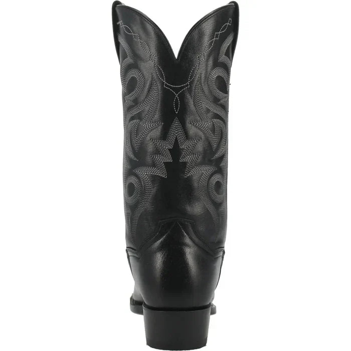 Dan Post Men's Milwaukee Leather Snip Toe Boots - Black 4 DP2110R_7_D  - from alligatorwarehouse.com